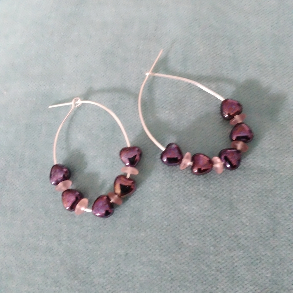 Handcrafted earrings - Picture 2 of 2